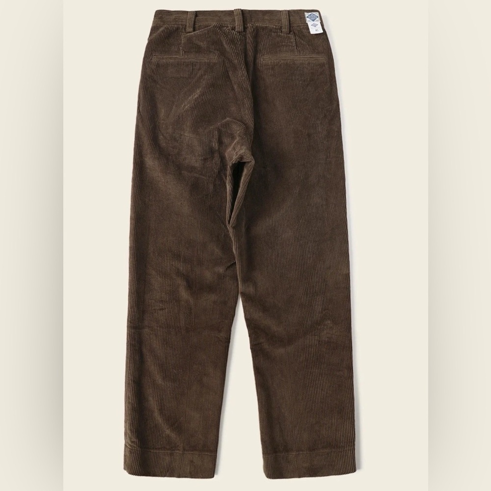 Bronson NS Corduroy Pants Men Pleated Casual Trousers Slacks Workwear OLD MONEY - Picture 11 of 12